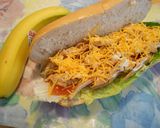 簡単ランチ～BBQ チキンラップ作り方7写真