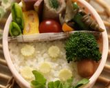 【キャラ弁】お昼寝うさぎちゃん弁当作り方3写真