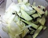 簡単　塩麹　安い豚肉でナスの味噌炒め作り方2写真