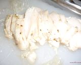 おとな風味の蒸し鶏を使ったパスタ作り方5写真