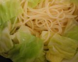 簡単！春きゃべつとツナフレークのパスタ作り方6写真