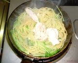 おとな風味の蒸し鶏を使ったパスタ作り方11写真
