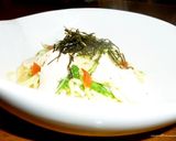 おとな風味の蒸し鶏を使ったパスタ作り方12写真