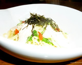 おとな風味の蒸し鶏を使ったパスタ作り方12写真
