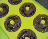 HM＆豆腐☆チョコ入りココア焼きドーナツ作り方5写真