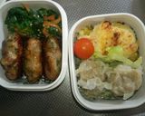 ごろごろダブルポテトのお弁当おかず作り方5写真