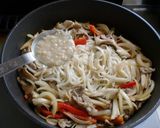 塩麹de焼きうどん作り方4写真
