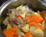 カレー風味の肉じゃが*塩麹でおいしさUP作り方3写真