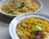 うどんカルボナーラ作り方13写真