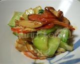 簡単＊ちんげん菜とちくわのオイマヨ炒め作り方6写真