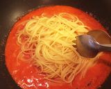 ☆トマトとにんにくとツナのパスタ☆作り方4写真