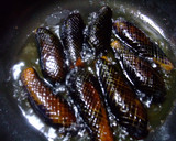 病みつき揚げナス甘辛にんにく醤油たれ絡め作り方3写真