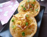 桜えびのレモンカレー風味のトースト作り方3写真