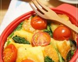 レンジで簡単♪鮭とほうれん草のキッシュ作り方5写真