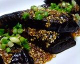 病みつき揚げナス甘辛にんにく醤油たれ絡め作り方6写真