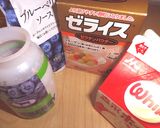 簡単♥ブルーベリーヨーグルトムース作り方1写真