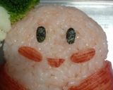 キャラ弁 星のカービィ作り方5写真