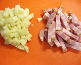 ポテトほくほく♡カルボナーラ作り方1写真