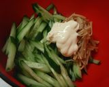 和えるだけ！なめたけときゅうりのサラダ作り方1写真