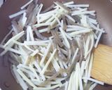 ★簡単★大根（葉）とこんにゃくの炒め煮作り方2写真