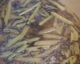 蕗とひじきの煮物作り方4写真