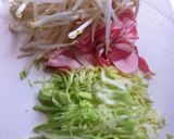 塩麹入り★お好み焼きみたいなとんぺい焼き作り方1写真