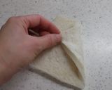 食パンで！　コロネ型ホットサンド　作り方1写真