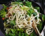 基本の焼きうどん★だしが効いた醤油味★作り方4写真