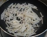 簡単☆大根と水菜の炒め物作り方2写真