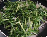 簡単☆大根と水菜の炒め物作り方3写真