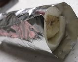 バナナとチーズのロールホットサンド作り方4写真