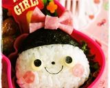 ＊キャラ弁＊　簡単★おにぎりちゃん♥作り方7写真