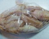 手羽中の甘辛にんにく味噌照り焼き作り方1写真