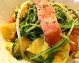 ■ 水菜とベーコンの卵炒め ■作り方10写真