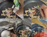 簡単！舞茸とベーコンのトマトパスタ♪作り方4写真