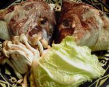 簡単！鯛のアラの酒蒸し　レンジでチン！作り方2写真
