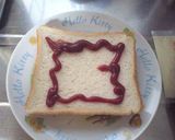[食パンで]簡単ピザパン!作り方1写真