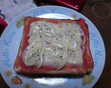 [食パンで]簡単ピザパン!作り方6写真