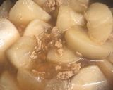 かぶの鶏そぼろ煮作り方2写真