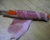 焼肉のタレで豚ごぼうの肉巻き照り焼き♪作り方5写真