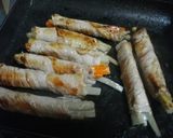 焼肉のタレで豚ごぼうの肉巻き照り焼き♪作り方8写真