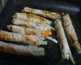 焼肉のタレで豚ごぼうの肉巻き照り焼き♪作り方8写真
