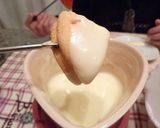 ホワイトチョコで白いフォンデュ♥本命作り方7写真