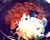 ニンニク風味！牛肉とタマネギの醤油炒め作り方6写真