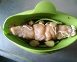 ルクエシリコンスチーマーで鶏ハム作り方4写真