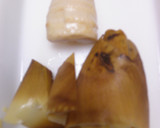 旬のたけのこと鶏肉の炊き込みご飯作り方2写真