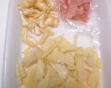 旬のたけのこと鶏肉の炊き込みご飯作り方3写真