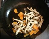 しめじと豆腐の卵とじ作り方2写真