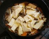 しめじと豆腐の卵とじ作り方4写真