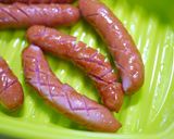 フランス生地で♪Ｗカレーのウインナーパン作り方3写真